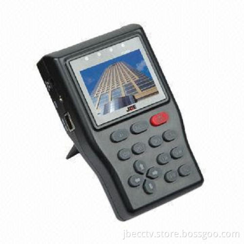 CCTV Security Tester with 2.5-inch TFT LCD Screen and PTZ Control Function